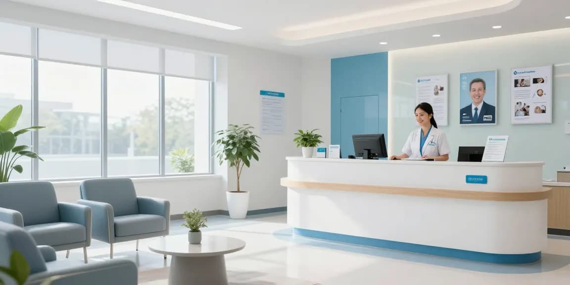 David Hoffmeister reviews in a compassionate healthcare setting, showcasing medical services and patient care.