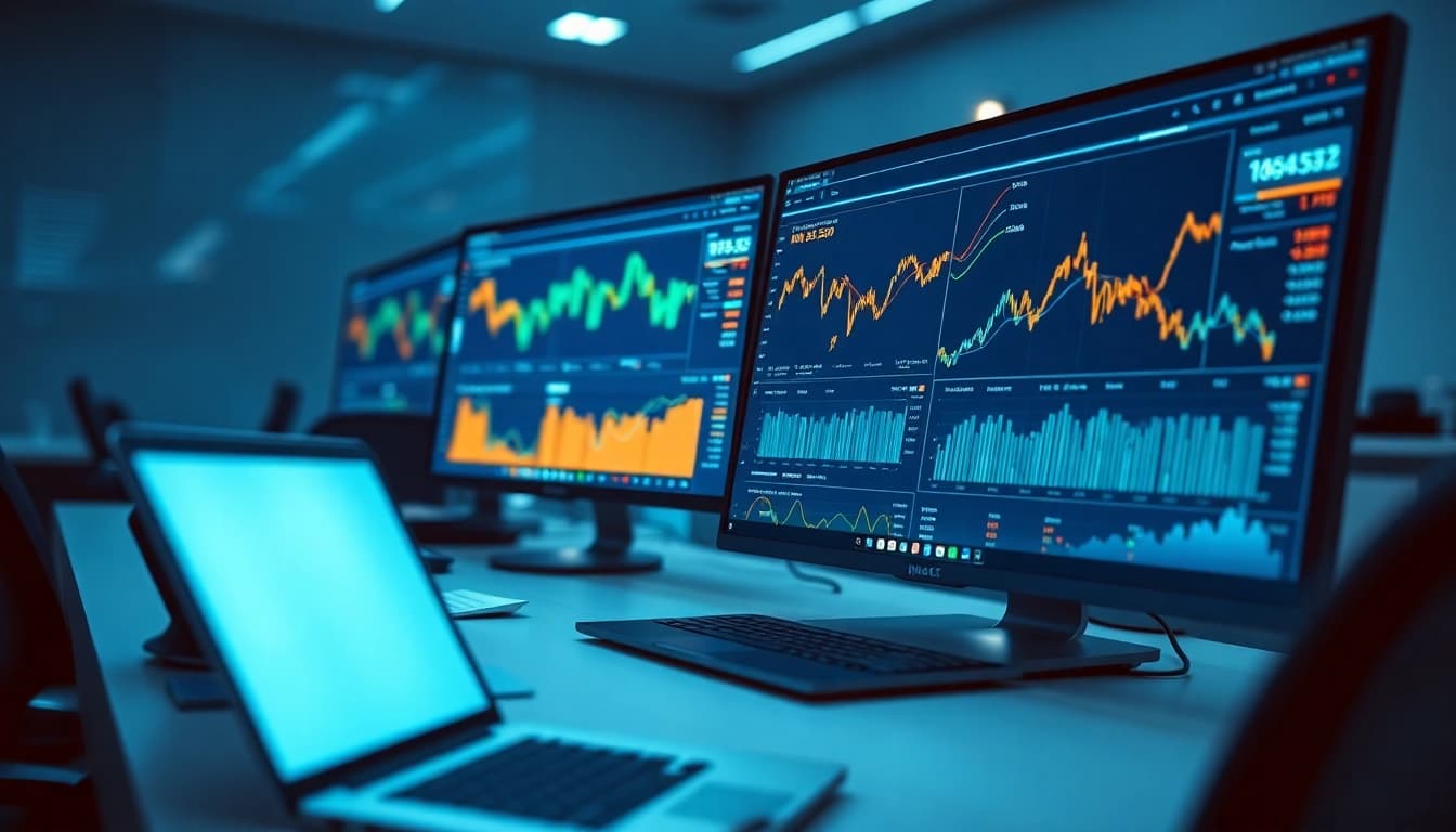 Infosec-focused digital workspace showing an Amazon price tracker interface and analytics.