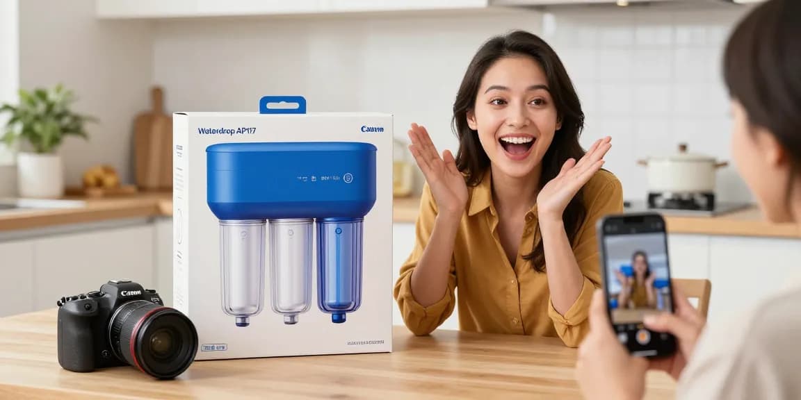 Waterdrop AP117 Whole House Water Filter - Top-rated for online shopping experiences and best deals in e-commerce platforms.