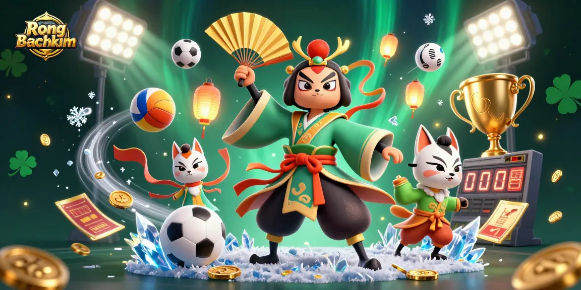 Experience the thrill of Rong bachkim with vibrant sports elements and dynamic gaming action.