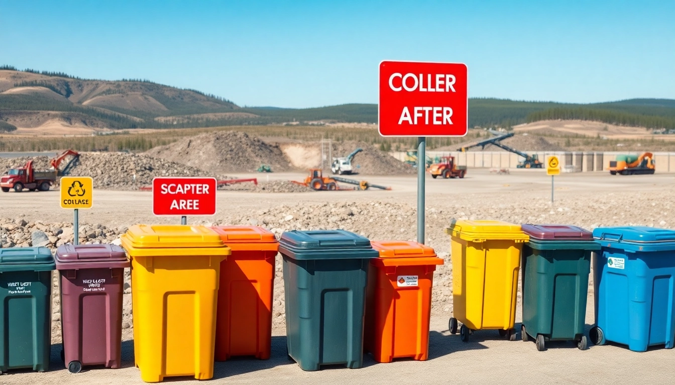 Engaging view of the cold lake landfill highlighting organized waste management procedures.