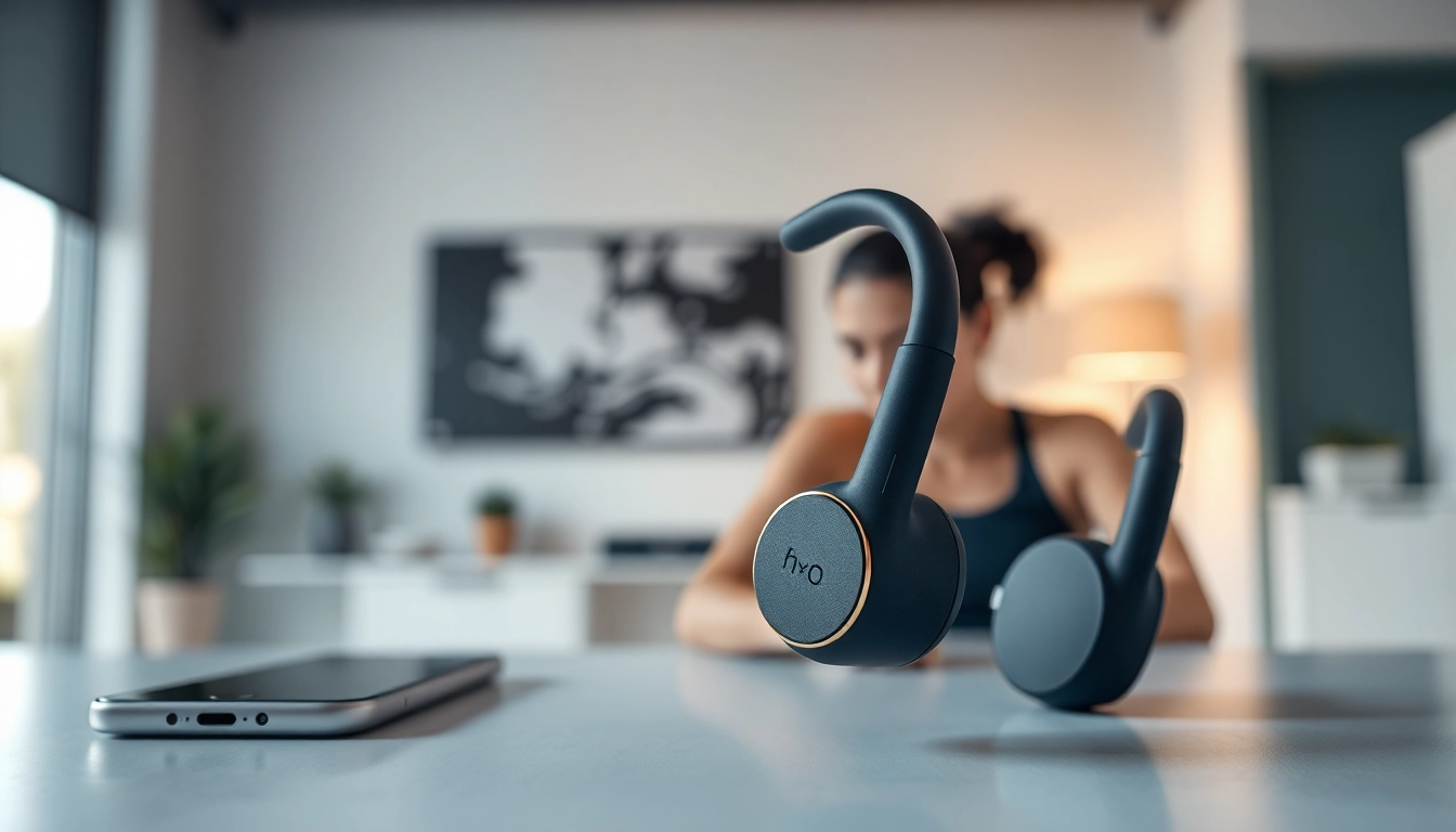 Introducing Bone X1 Bone Conduction Headphones with a sleek design, ideal for active lifestyles.