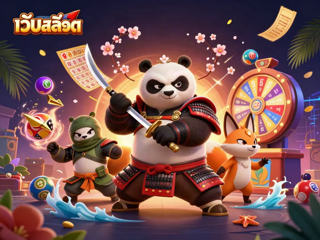 ภาพประกอบเว็ปสล็อต ที่เต็มไปด้วยความสนุกสนานและความตื่นเต้นจากการเล่นเกมโชคดี