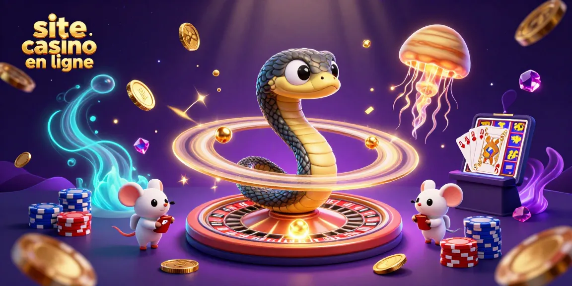 Jouer sur site casino en ligne avec une scène dynamique de paris et de gains.