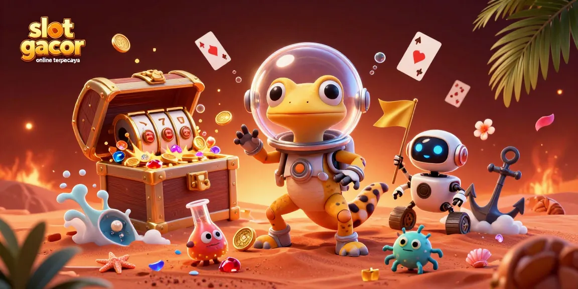 Slot gacor online terpercaya dengan permainan penuh warna dan karakter menarik.
