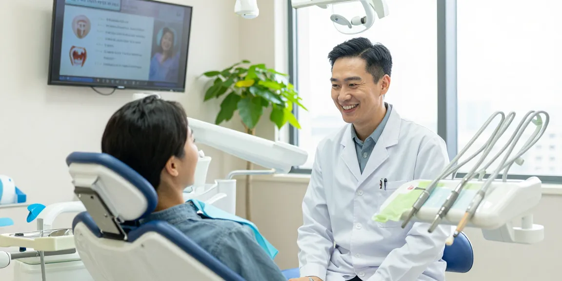 Visit a dental clinic for a comfortable and professional appointment.