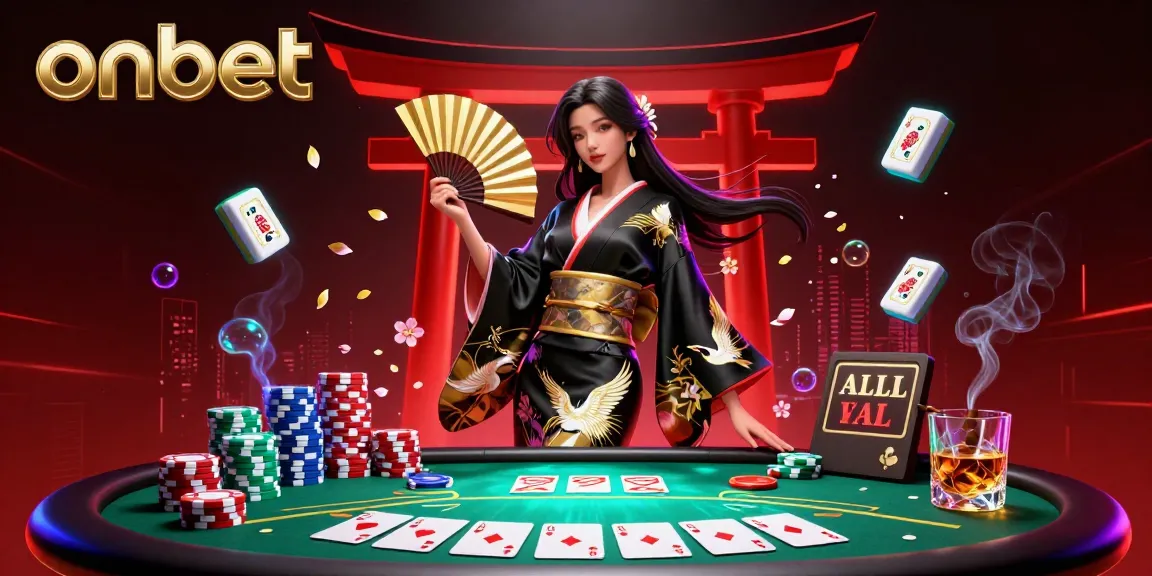 Experience exceptional betting thrills with onbet, featuring Asian elegance amidst a dynamic casino scene.