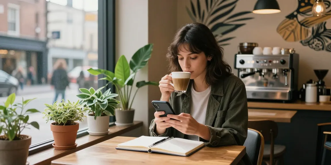 Güzel bir kafenin içinde diyarbakır escort ile yaşam tarzı anı.