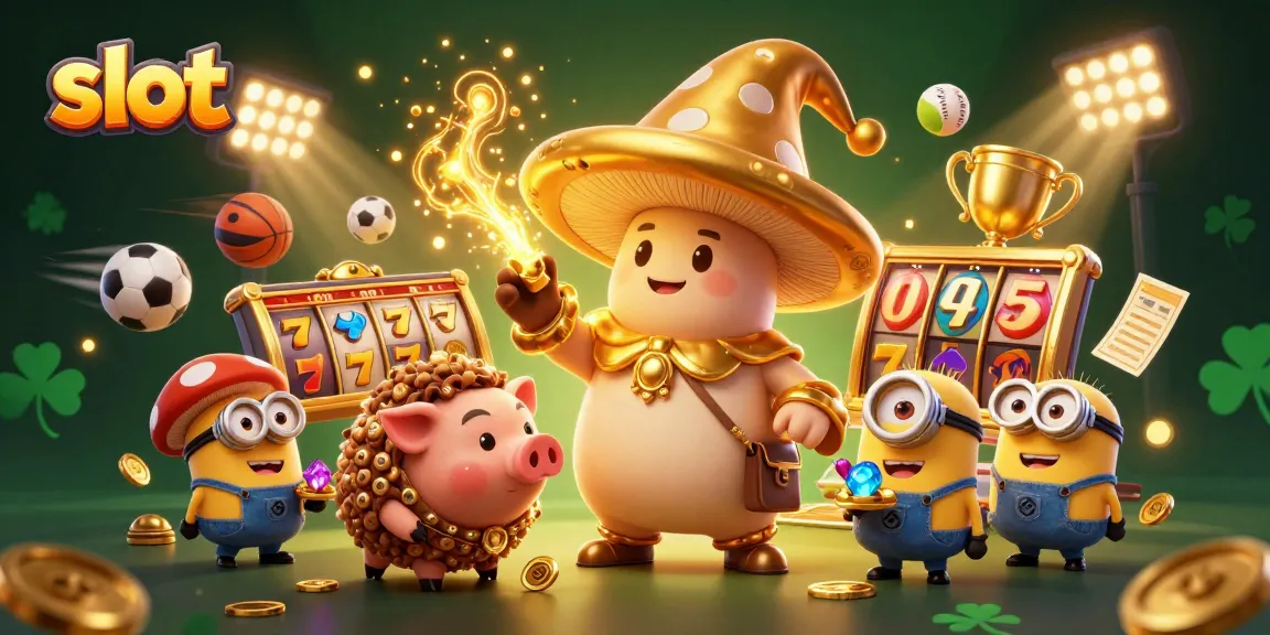 Menangkan jackpot dengan slot yang menarik di ilustrasi kasino yang megah.