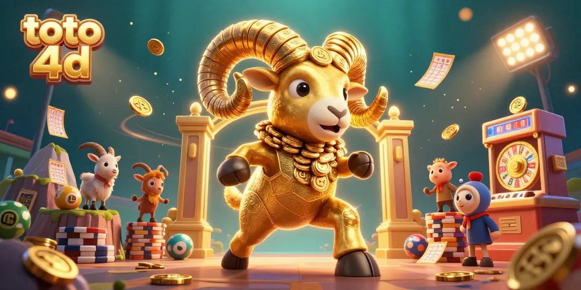 Engage with toto 4d lottery excitement in vibrant 3D visuals featuring dynamic elements.