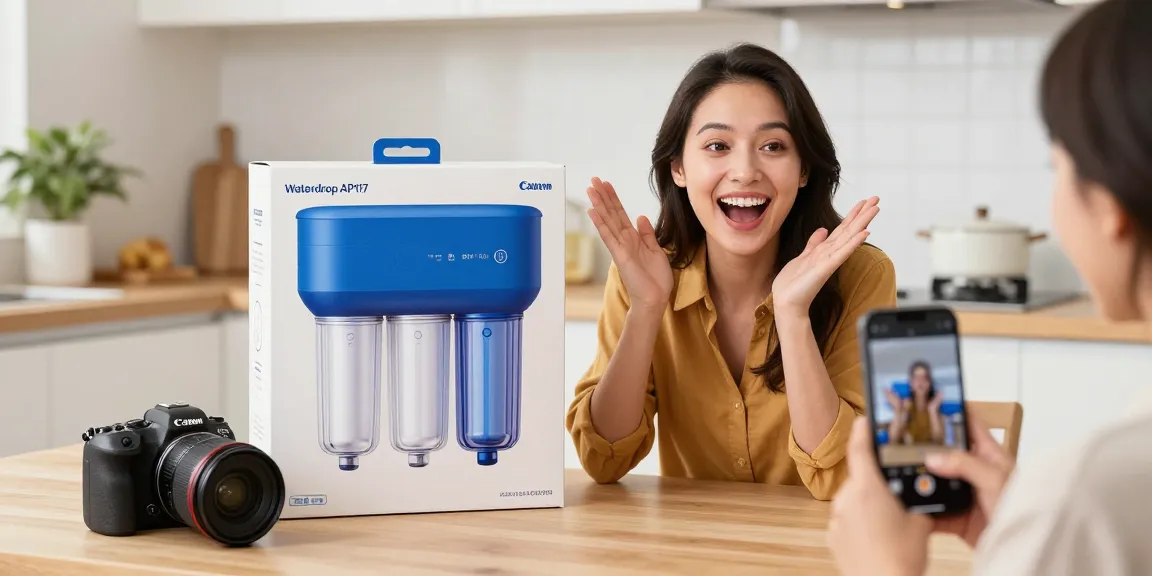 Waterdrop AP117 Whole House Water Filter - Top-rated for online shopping experiences and best deals in e-commerce platforms.