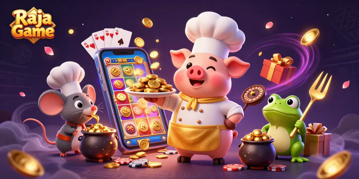 Experience thrilling fun with Raja Game, where vibrant casino games and gold rewards await!