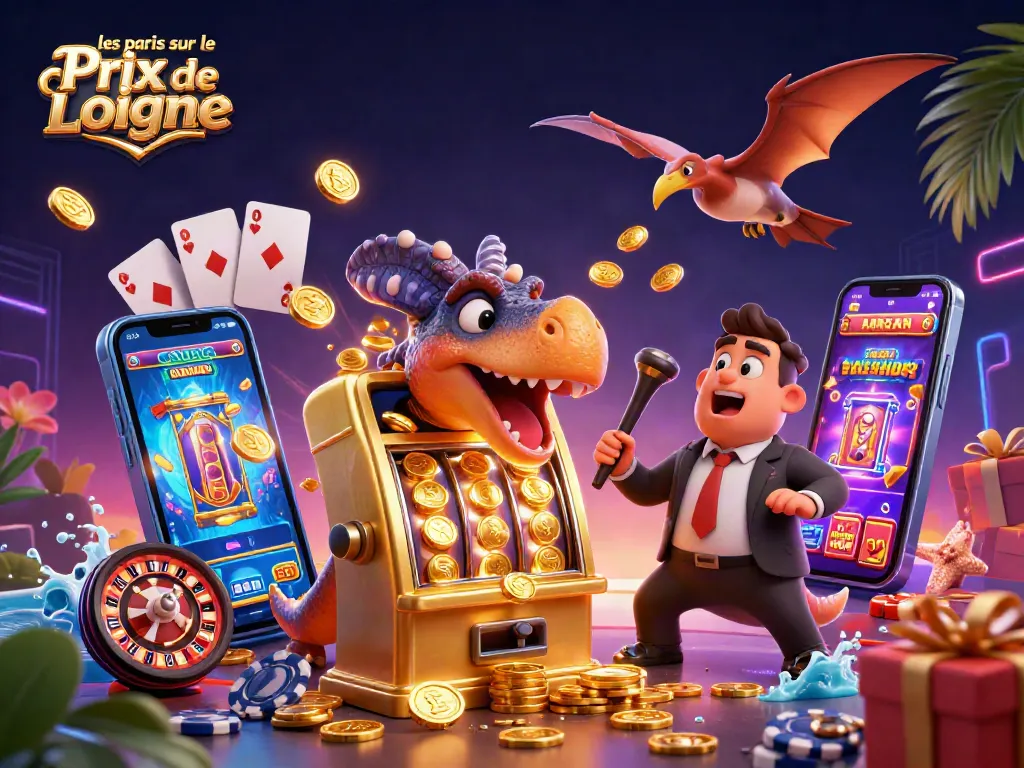 Experience les paris sur le Prix de Diane Longines with exciting casino action in 3D.