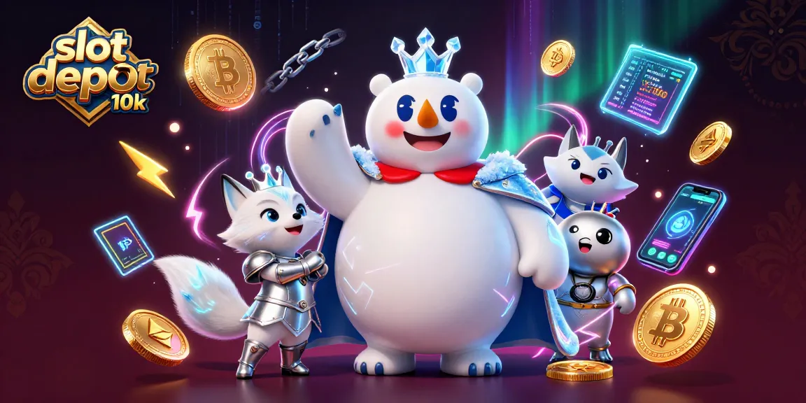 Slot depo 10k, menang besar di slot online dengan simbol kerang berkilau dan karakter menarik.
