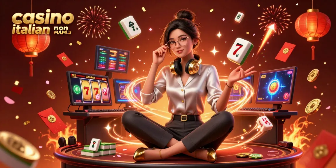 Vinci alla grande nei casino italiani non AAMS con un videogiocatore e elementi di gioco dinamici.