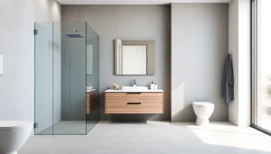 Entdecken Sie die eleganten Badprodukte von sonni sanitär GmbH in einem stilvollen Badezimmer.