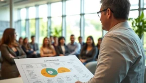 카드깡의 개념을 설명하는 금융 전문 컨설턴트의 모습