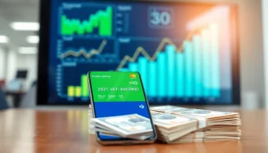 카드현금화를 통해 현금을 준비하는 모습이 담긴 이미지