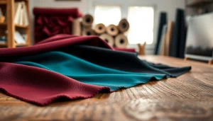 Kunst leer samples displayed artistically, showcasing variety and texture