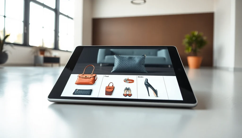 레플리카쇼핑몰의 고품질 패션 아이템을 선보이는 세련된 쇼핑 인터페이스