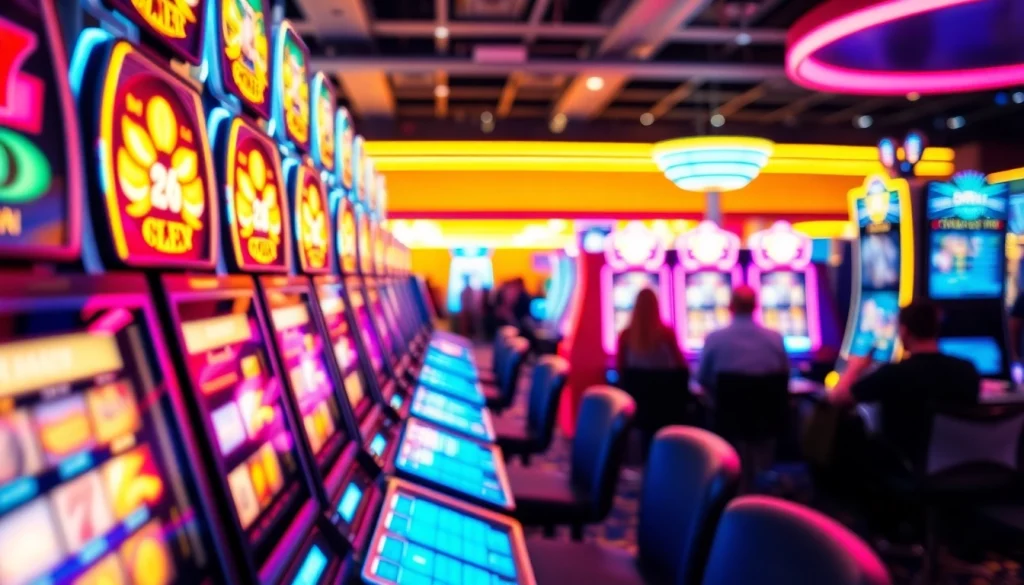 Menangkan slot depo 1000 dengan mesin slot yang penuh warna dan pemain yang antusias.