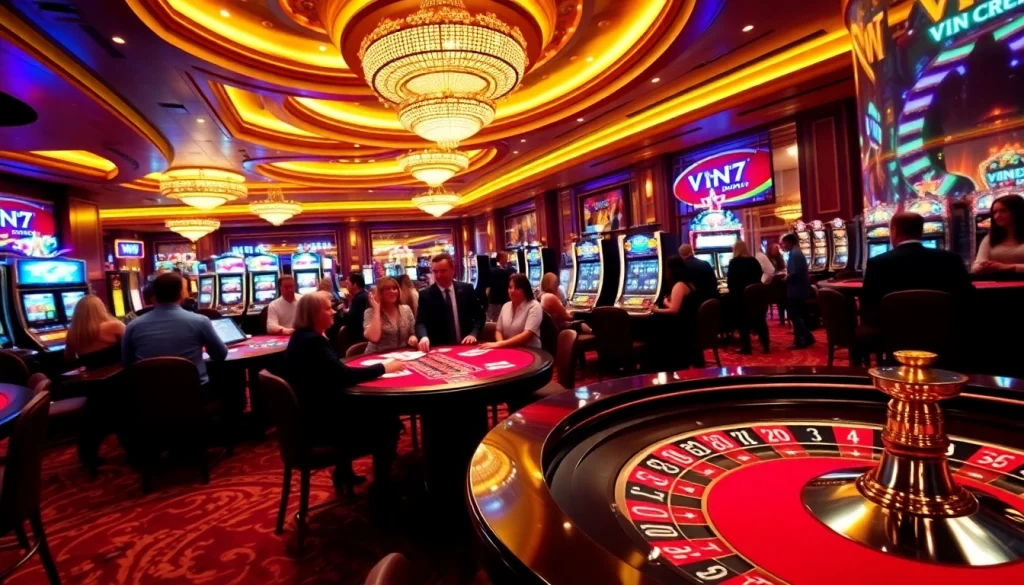 Experience the excitement of VIN777 vin with dynamic casino gaming and colorful slot machines.