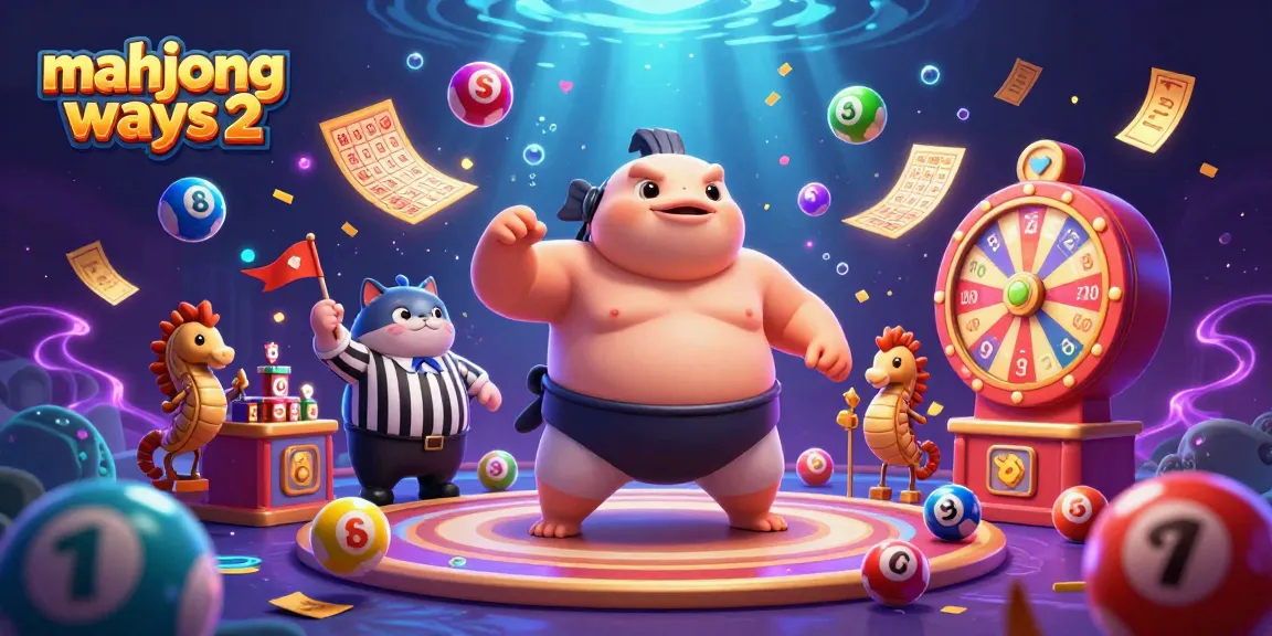 Experience Mahjong Ways 2 in this lively underwater casino scene bustling with action.