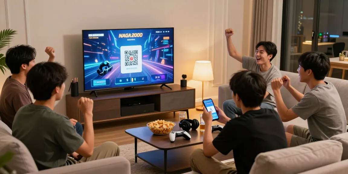 NAGA2000: Topup akun game dengan metode QRIS tanpa biaya admin setiap hari dalam suasana nyaman bersama teman.